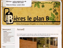Tablet Screenshot of bieres-leplanb.com